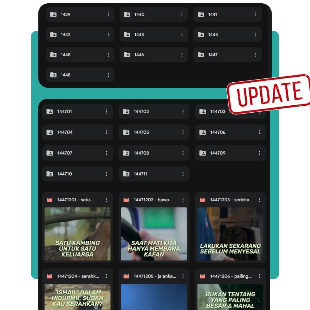 download (unduh) video dan poster nasehat