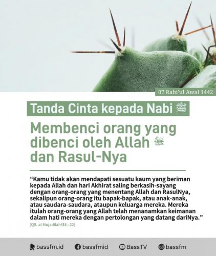 Tanda Cinta - Benci yang Dibenci